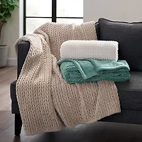 Fieldcrest Diamond Mink Throw