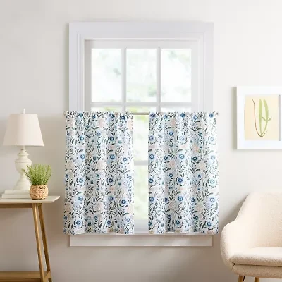 CHF Lena 2-pc. Rod Pocket Window Tier