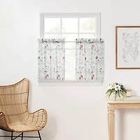 Martha Stewart 2-pc. Rod Pocket Window Tier