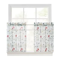 Martha Stewart 2-pc. Rod Pocket Window Tier