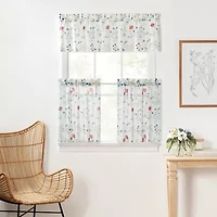 Martha Stewart 2-pc. Rod Pocket Window Tier