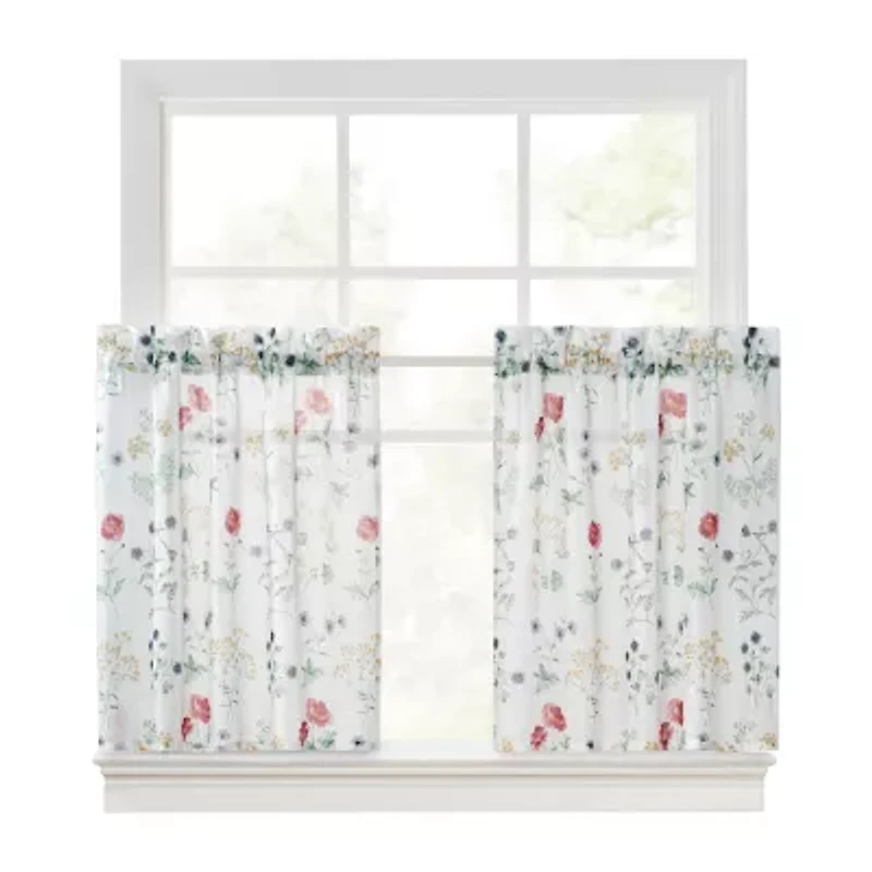 Martha Stewart 2-pc. Rod Pocket Window Tier