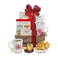 Alder Creek Tea Time Wicker Basket Valentines Day Food Set