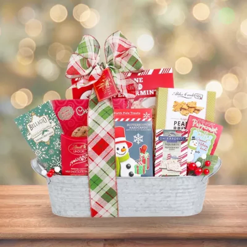 Alder Creek Haul Out The Holly Gift Basket