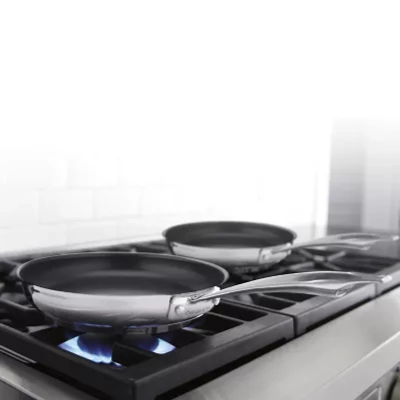 Cuisinart Stainless Steel 2-pc. Skillets Set