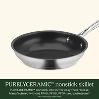 Cuisinart Stainless Steel 2-pc. Skillets Set