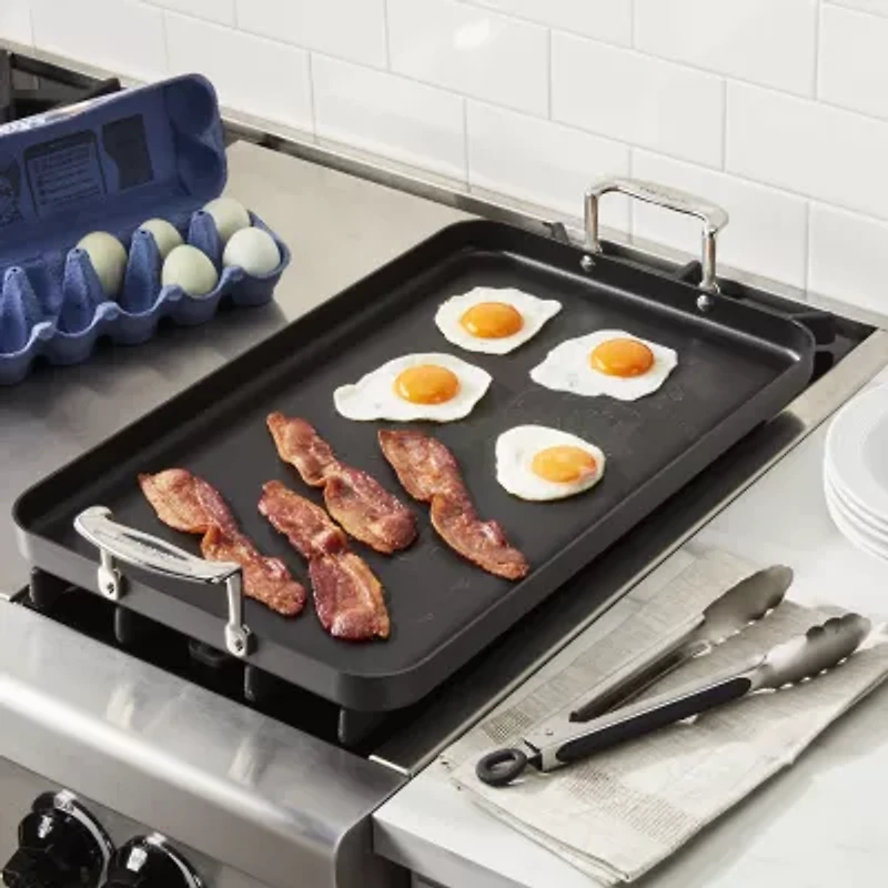 Cuisinart Hard Anodized Double Burner Griddle Pan