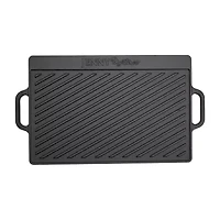 Jenny Martinez Cast Iron 18"X12" Reversible Grill Pan