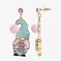 Mixit Easter Egg Gnome Womens Drop Earrings