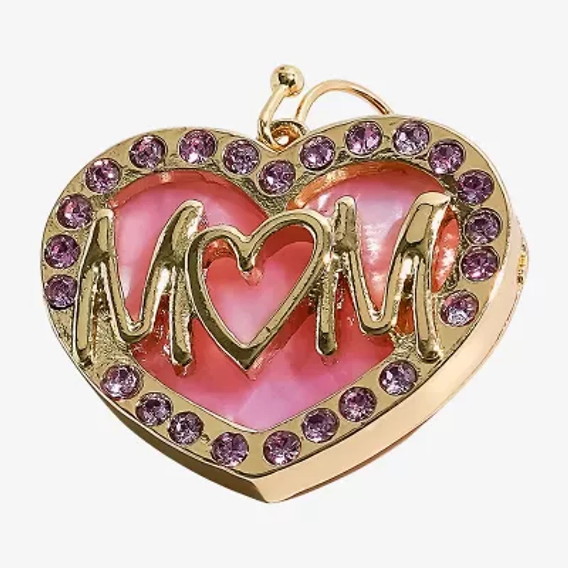 Mixit Spring Mom Womens Heart Drop Earrings