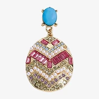 Mixit Easter Egg Womens Drop Earrings