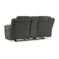 Signature Design by Ashley® Frohn Pad-Arm Motion Upholstered Reclining Loveseat