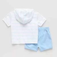 Okie Dokie Baby Boys 2-pc. Short Set