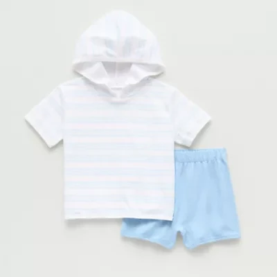 Okie Dokie Baby Boys 2-pc. Short Set