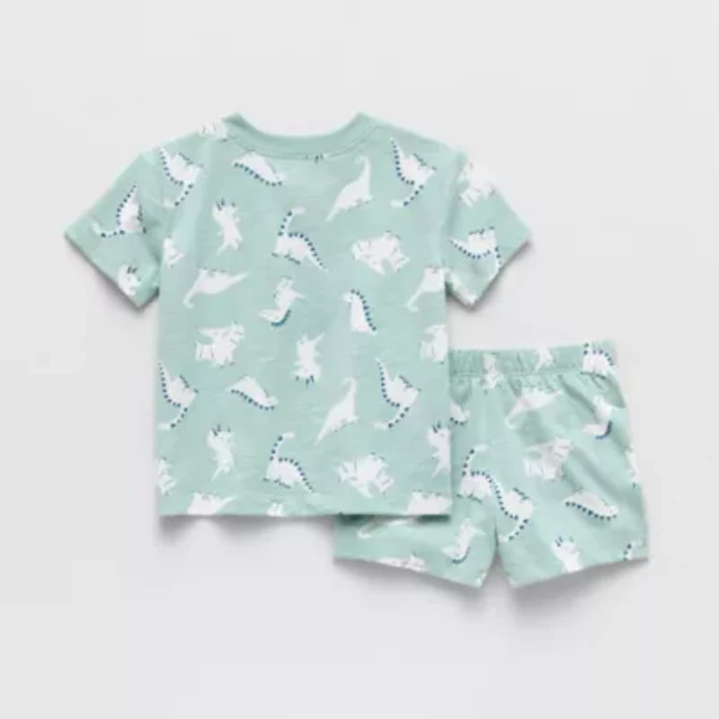 Okie Dokie Baby Boys 2-pc. Short Set