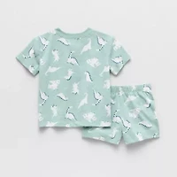 Okie Dokie Baby Boys 2-pc. Short Set