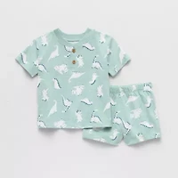 Okie Dokie Baby Boys 2-pc. Short Set
