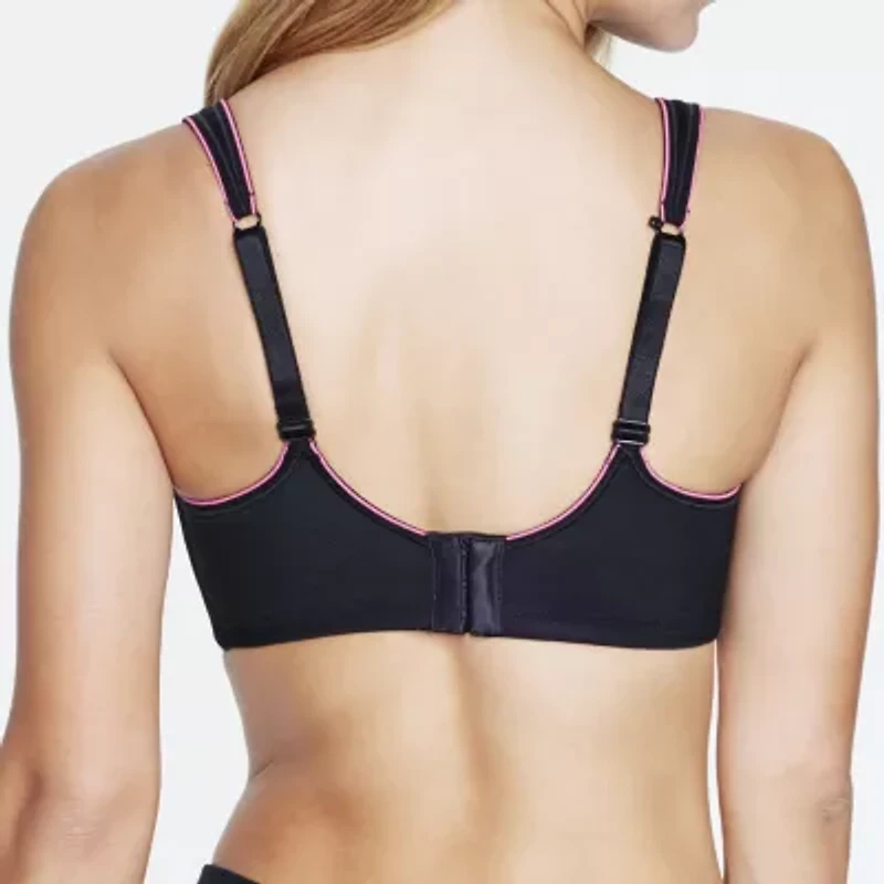 Dominique Zoe Womens Extra Firm Support Underwire Sports Bra 6100