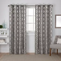 Exclusive Home Curtains Modo Grommet Top Light-Filtering Set of 2 Curtain Panel