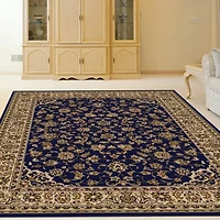 Como Sarouk Traditional Oriental Area Rug