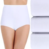 Vanity Fair® Perfectly Yours® Tailored Cotton 3 Pack Brief Panty - 15320
