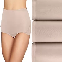 Vanity Fair® Perfectly Yours® Lace Nouveau® Nylon 3 Pack Brief Panty - 13011