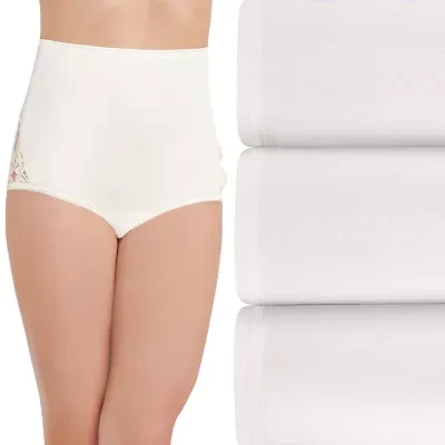 Vanity Fair® Perfectly Yours® Lace Nouveau® Nylon 3 Pack Brief Panty - 13011
