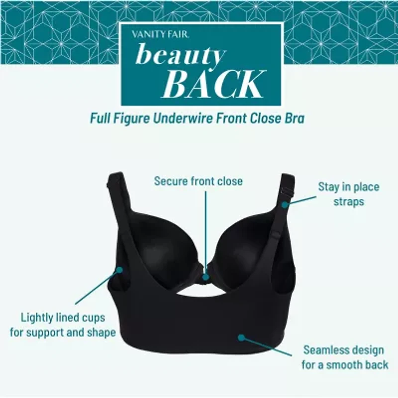 Vanity Fair® Beauty Back® Full Figure Front Close Underwire Bra - 76384