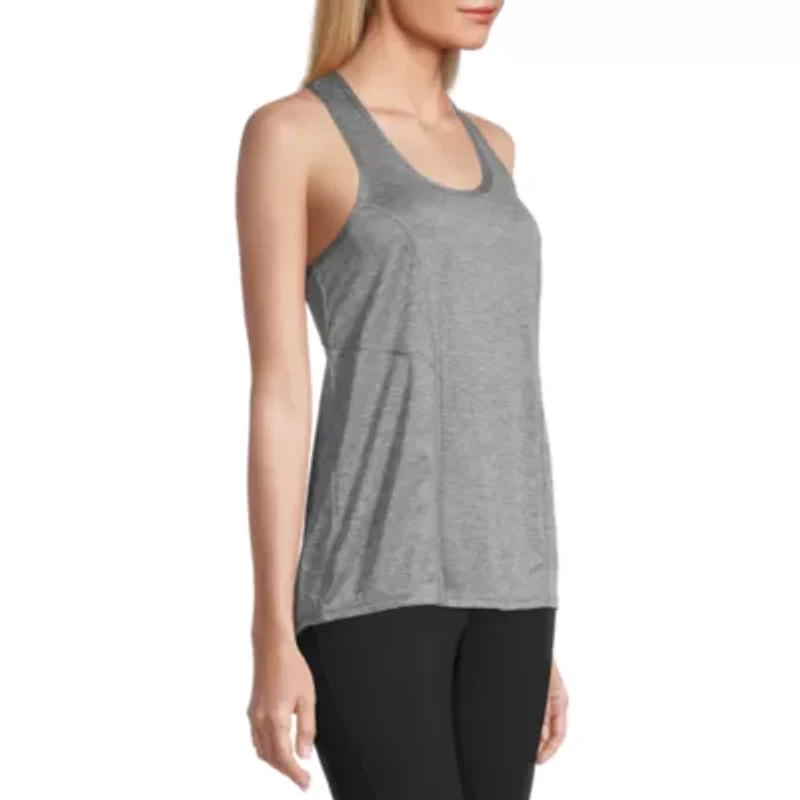 Xersion Womens Performance Scoop Neck Sleeveless Tank Top