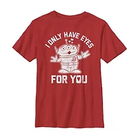 Disney Collection Little & Big Kid Boys Crew Neck Short Sleeve Regular Fit Toy Story Graphic T-Shirt