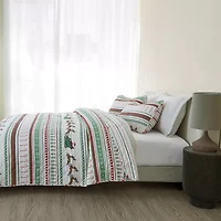 Linery Festive Christmas Reversible Quilt Set