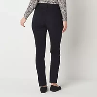 Liz Claiborne Tall Womens Sara Mid Rise Slim Fit, Skinny Leg Jean