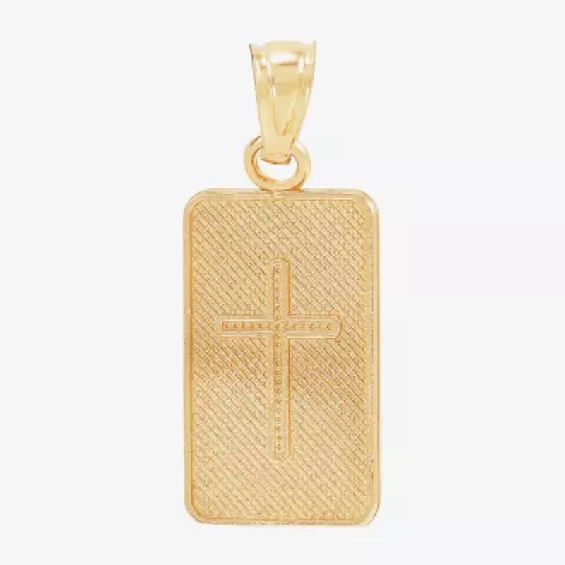 "Mi Primera Comunion" Unisex Adult 14K Gold Oval Pendant