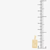 "Mi Primera Comunion" Unisex Adult 14K Gold Oval Pendant