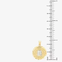 Unisex Adult 14K Gold Round Pendant
