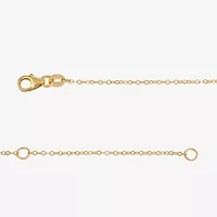 Made in Italy Womens 14K Gold 18 Inch Pendant Necklace