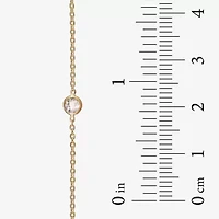 Made in Italy 14K Two Tone Gold 18 Inch Disc Necklace