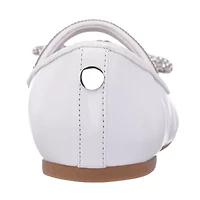 I. Miller Jaritza Little & Big Kid Girls Round Closed Toe Ballet Flats