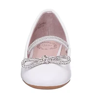 I. Miller Jaritza Little & Big Kid Girls Round Closed Toe Ballet Flats
