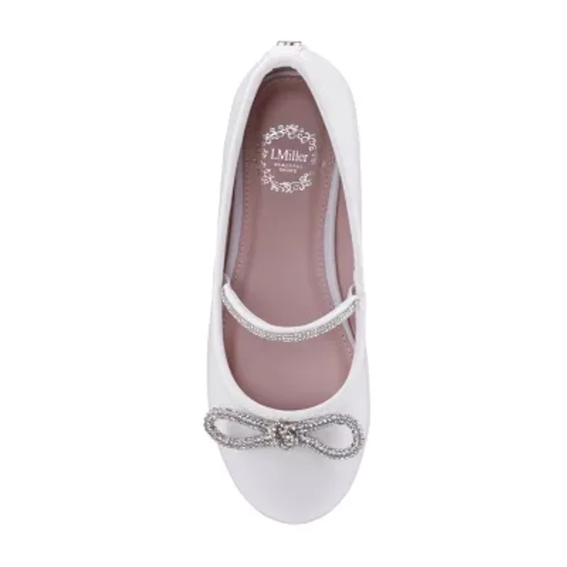 I. Miller Jaritza Little & Big Kid Girls Round Closed Toe Ballet Flats