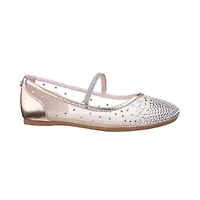 I. Miller Mercedes Little & Big Kid Girls Round Closed Toe Ballet Flats