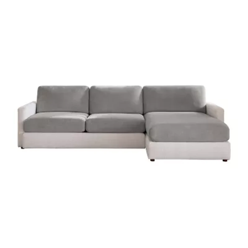 Sure Fit Cedar Sectional Cushion Sofa Slipcover