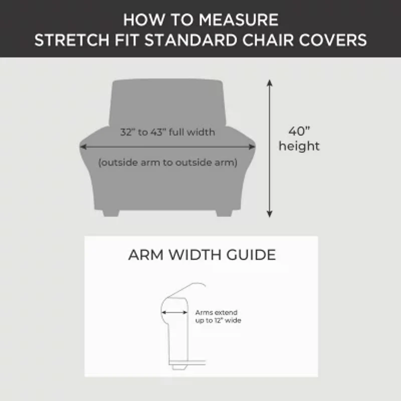 Sure Fit Hampstead Stretch Chair Slipcover