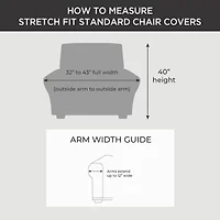 Sure Fit Hampstead Stretch Chair Slipcover