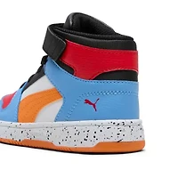 PUMA Rebound Layup Sl Light Speckle Little Kid Boys Basketball Shoes