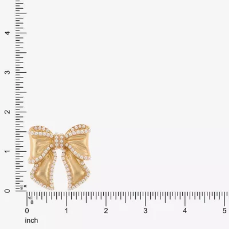 Bijoux Bar Gold Tone Brooch