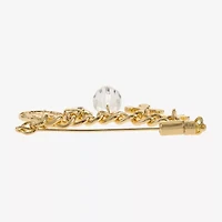 Bijoux Bar Gold Tone Brooch