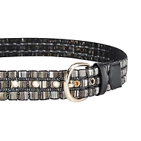 JS Jessica Simpson 1.5in Shimmer Multi Woven Womens Belt