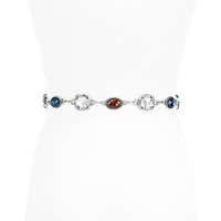 JS Jessica Simpson Jeweled Chain Womens Belt