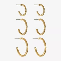 Liz Claiborne Womens Hypoallergenic 3 Pair Earring Set
